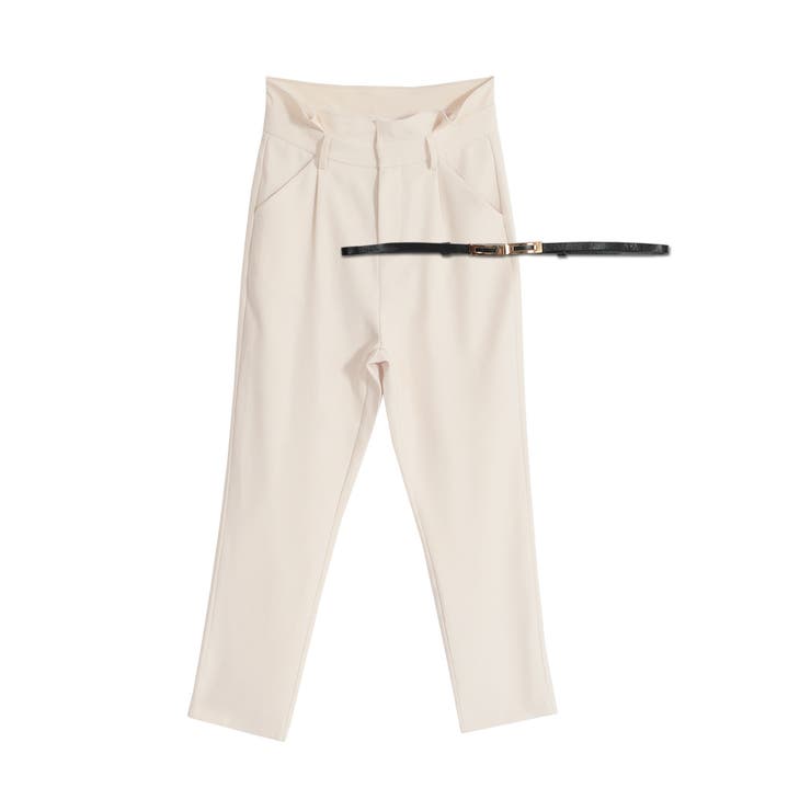 ベルト付きハイウエストテーパードパンツ  | JULIA BOUTIQUE | 詳細画像8 