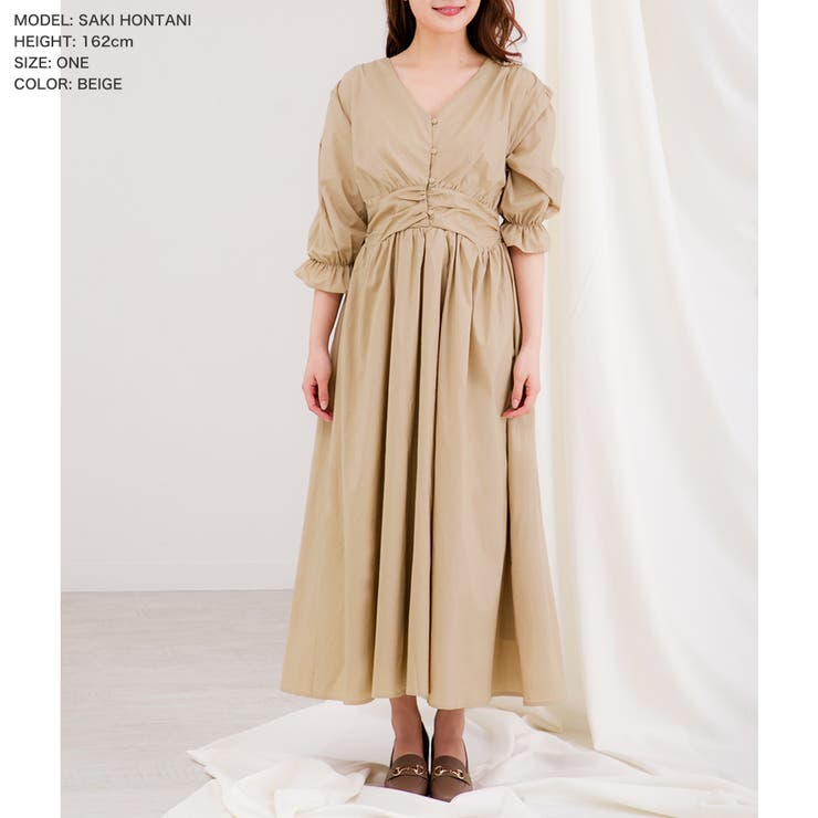 ウエストマークロングワンピース  | JULIA BOUTIQUE | 詳細画像4 