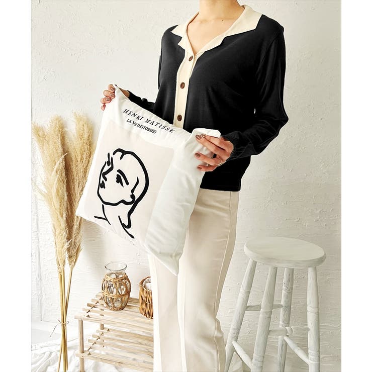 【LASOA】パイピングポロシャツニットカーディガントップス/L00078 | JULIA BOUTIQUE | 詳細画像11 