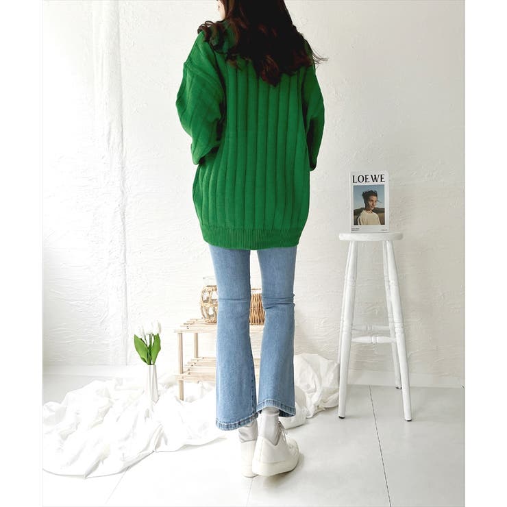 【LASOA】ローゲージリブニットトップス/L00082 | JULIA BOUTIQUE | 詳細画像17 