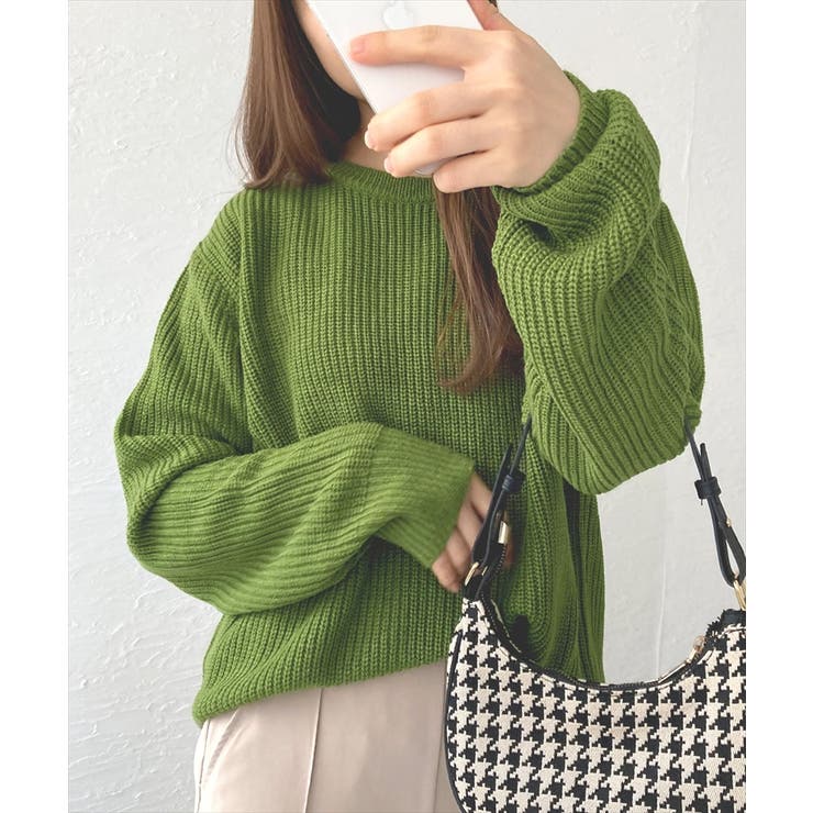 【LASOA】Uネックニットトップス/L00087 | JULIA BOUTIQUE | 詳細画像14 