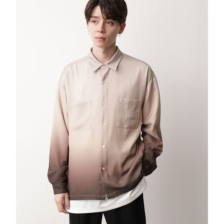 グラデーションビックシャツ 品番 Jrdm Junred ジュンレッド のメンズファッション通販 Shoplist ショップリスト