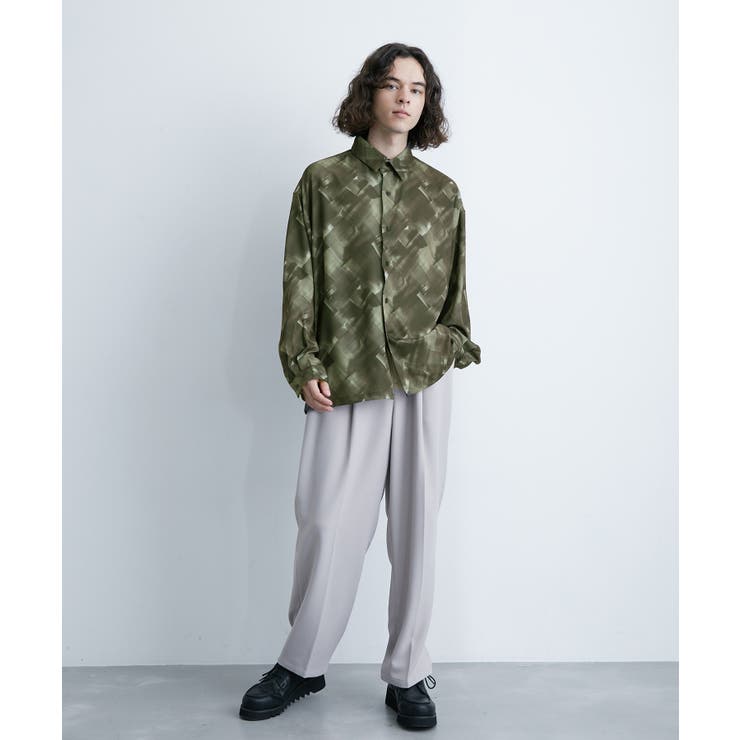 バルーンスリーブオーバーシャツ[品番：JRDM0026838]｜JUNRED