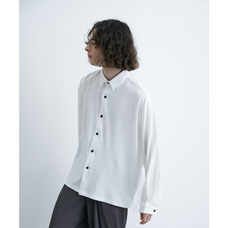 バルーンスリーブオーバーシャツ[品番：JRDM0026838]｜JUNRED