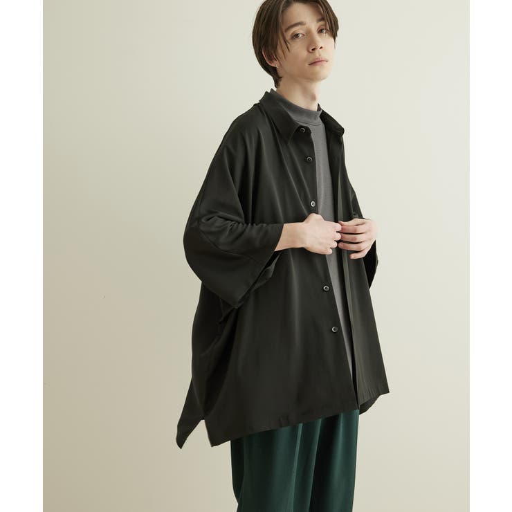 未使用！ifTシャツポンチョ ドレープビッグポンチョシャツ[品番：JRDM0027924]｜JUNRED