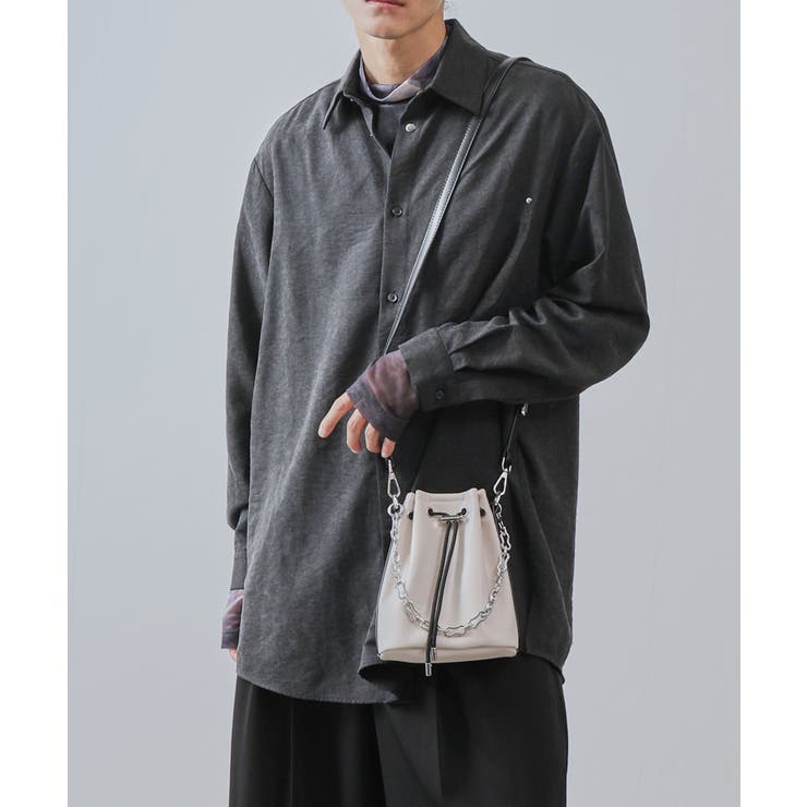 ピーチドレープロングシャツ[品番：JRDM0046837]｜JUNRED（ジュン 