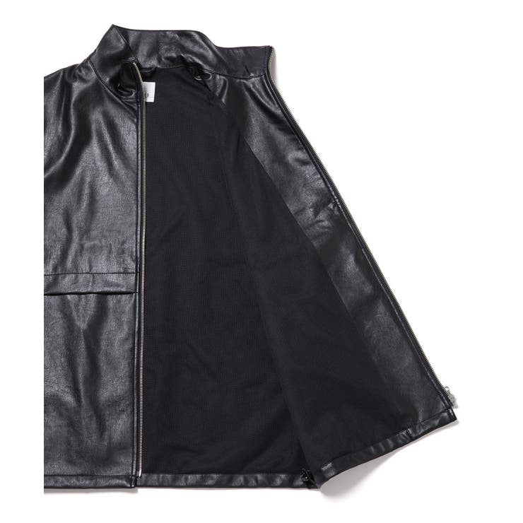 Schott/ショット/GOAT LEATHER VEST/ゴート レザーベスト