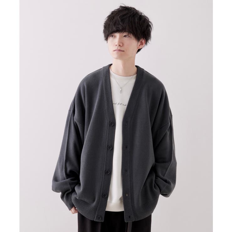 こめ Junred ボリュームスリーブニットカーディガン 品番 Jrdm Junred ジュンレッド のメンズファッション通販 Shoplist ショップリスト