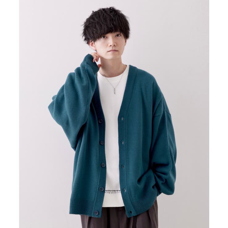 こめ Junred ボリュームスリーブニットカーディガン 品番 Jrdm Junred ジュンレッド のメンズファッション通販 Shoplist ショップリスト