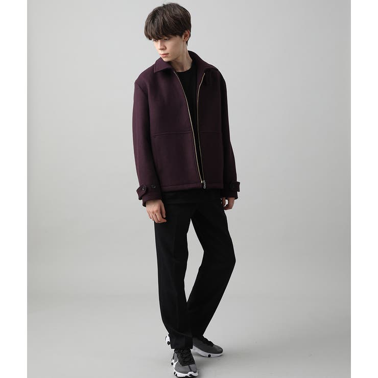 ACNE STUDIOS ウールブレンドジップアップブルゾン