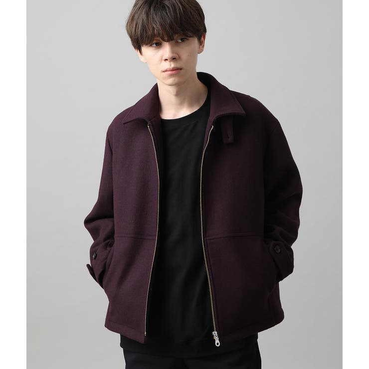 ACNE STUDIOS ウールブレンドジップアップブルゾン