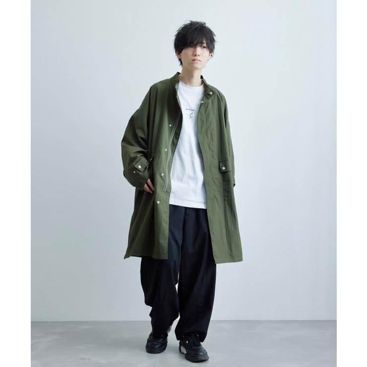 こめ×JUNRed オーバーナイロンモッズコート[品番：JRDM0035479