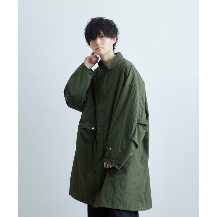 こめ×JUNRed オーバーナイロンモッズコート[品番：JRDM0035479