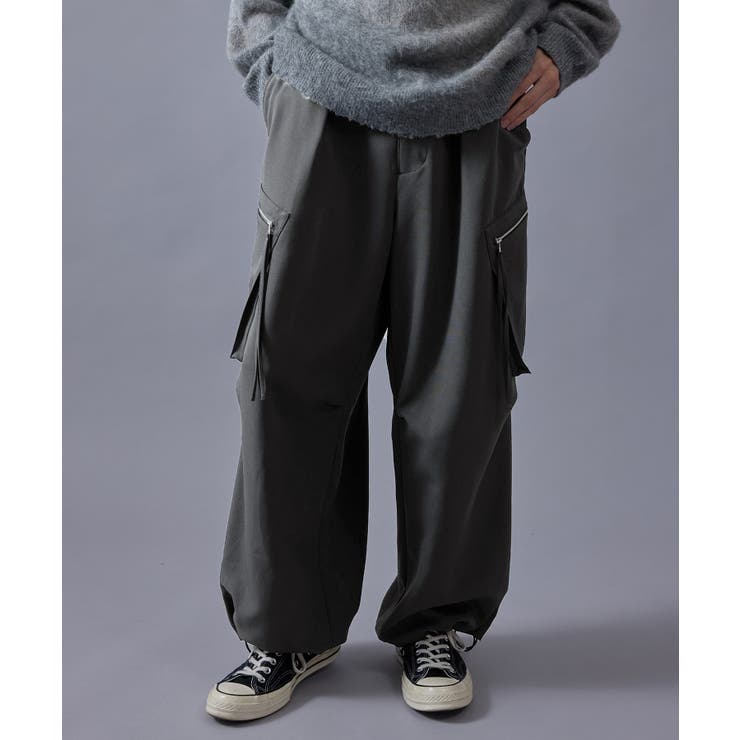 ジップポケットカーゴパンツ[品番：JRDM0047564]｜JUNRED