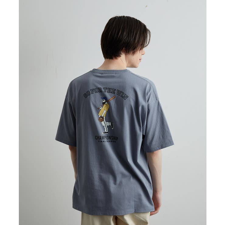 ヒゲおじさんワンポイントTシャツ[品番：JRDM0031879]｜JUNRed（ジュンレッド）のメンズファッション通販｜SHOPLIST（ショップリスト）