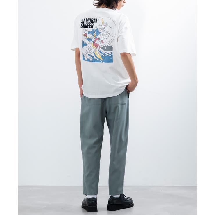 追加生産 / 和シリーズTシャツ 】j.n.r.d / 侍サーファー[品番