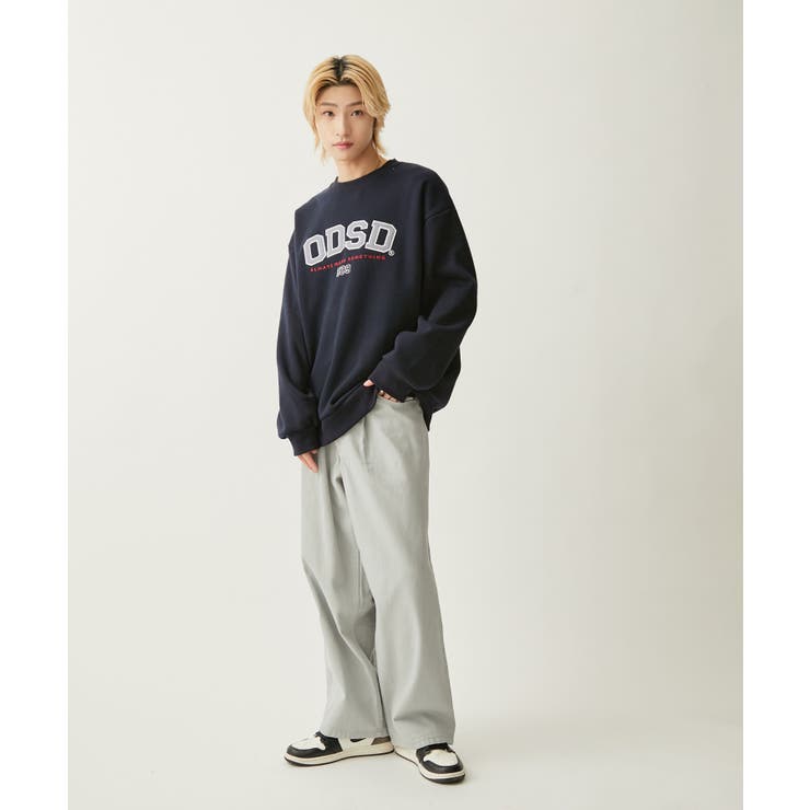 ODD STUDIO APPLIQUE LOGO SWEAT SHIRTS[品番：JRDM0028392]｜JUNRed