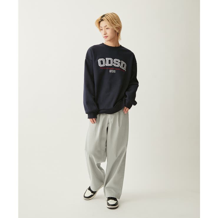 ODD STUDIO APPLIQUE LOGO SWEAT SHIRTS[品番：JRDM0028392]｜JUNRed