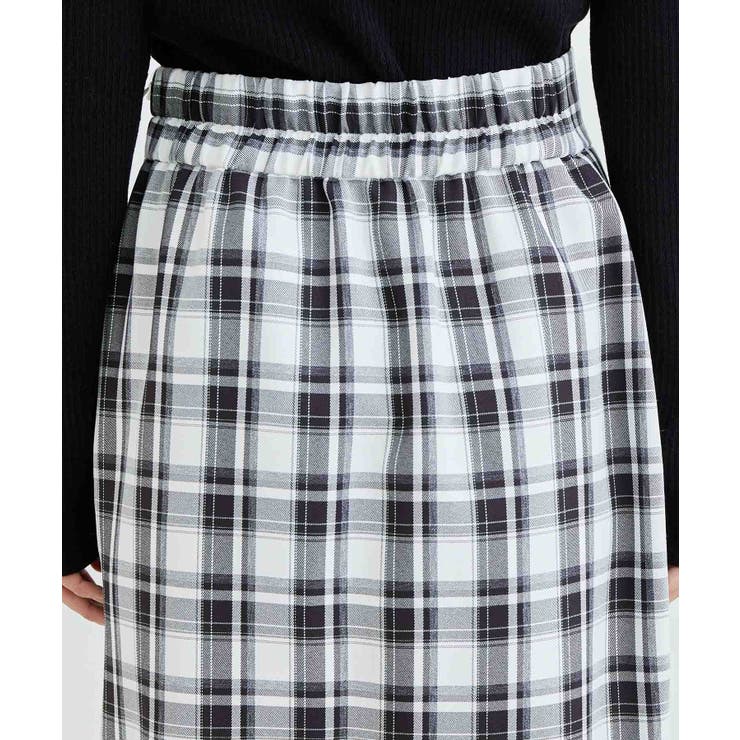 【一部店舗限定】チェック柄イレヘムマーメイドスカート【セットアップ対応】 | VIS  | 詳細画像11 