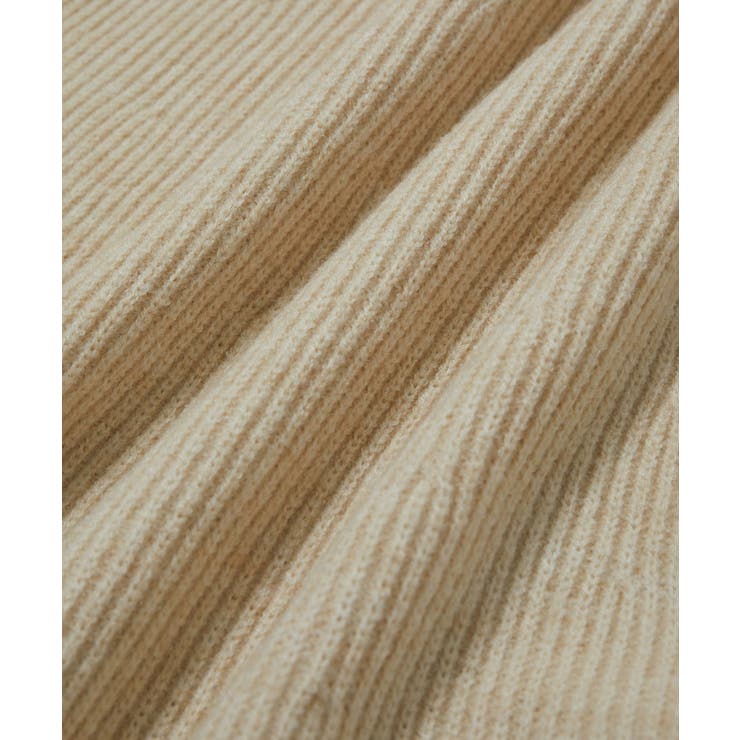 【WEB限定】クラシカル肩釦ニットミニ丈ワンピース | VIS  | 詳細画像26 