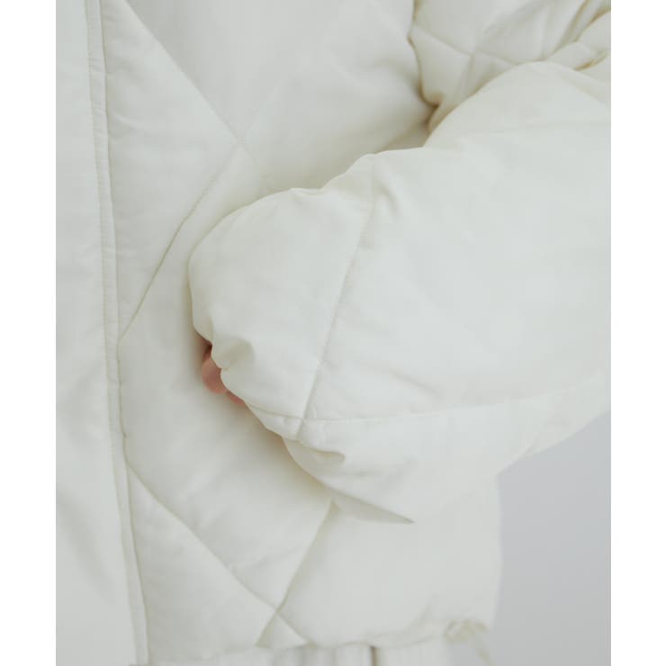 【WEB限定】ファイバーダウンダイヤキルトショートブルゾン | VIS  | 詳細画像18 