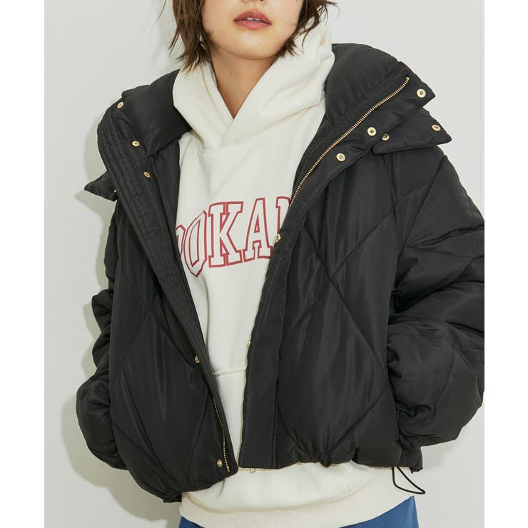 【WEB限定】ファイバーダウンダイヤキルトショートブルゾン | VIS  | 詳細画像28 