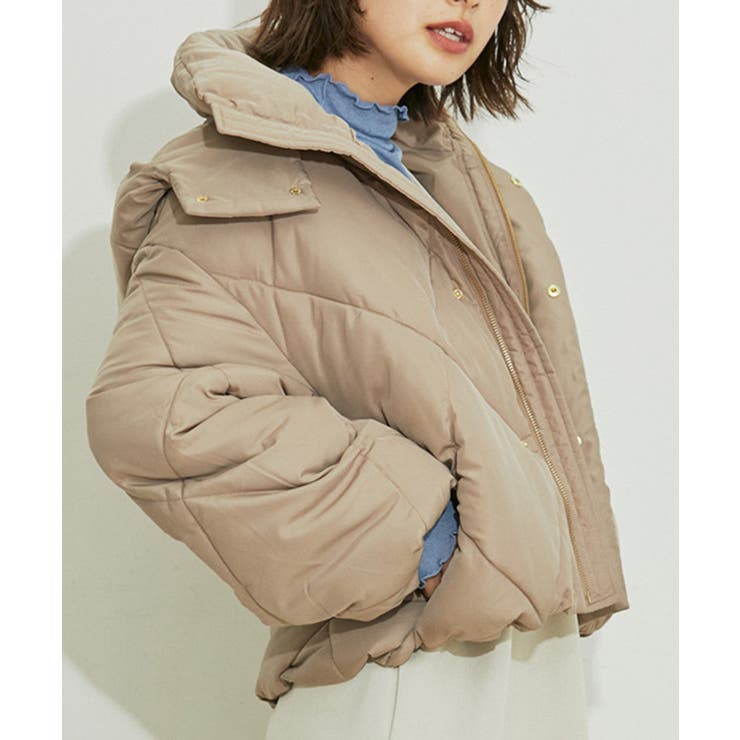 【WEB限定】ファイバーダウンダイヤキルトショートブルゾン | VIS  | 詳細画像33 