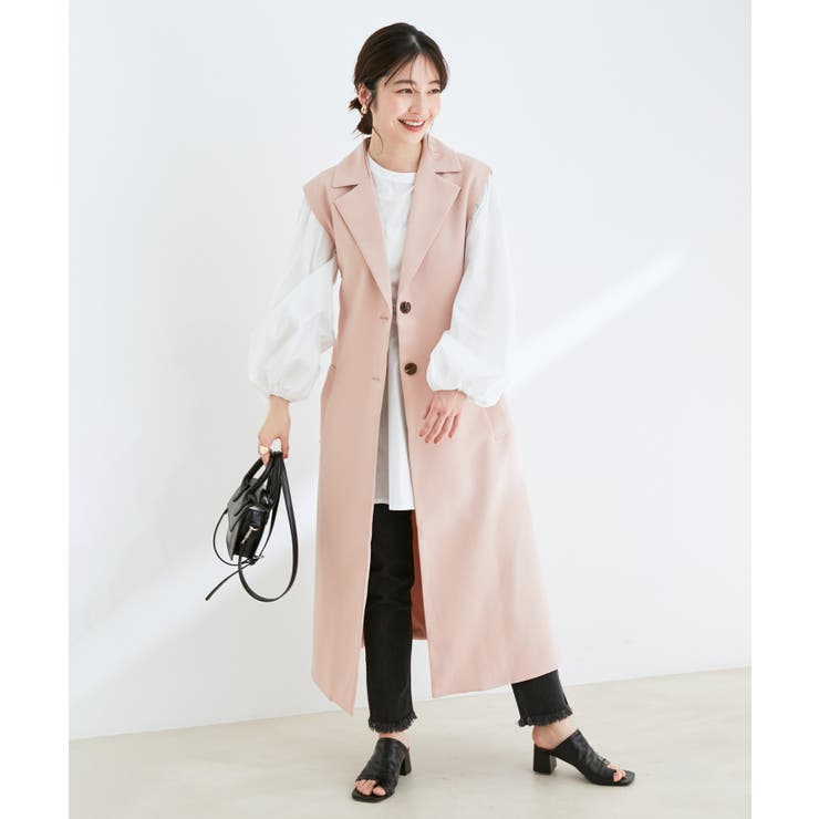 サイドスリットロングジレ - FENNEL - FENNEL｜YAMADAYA STORE