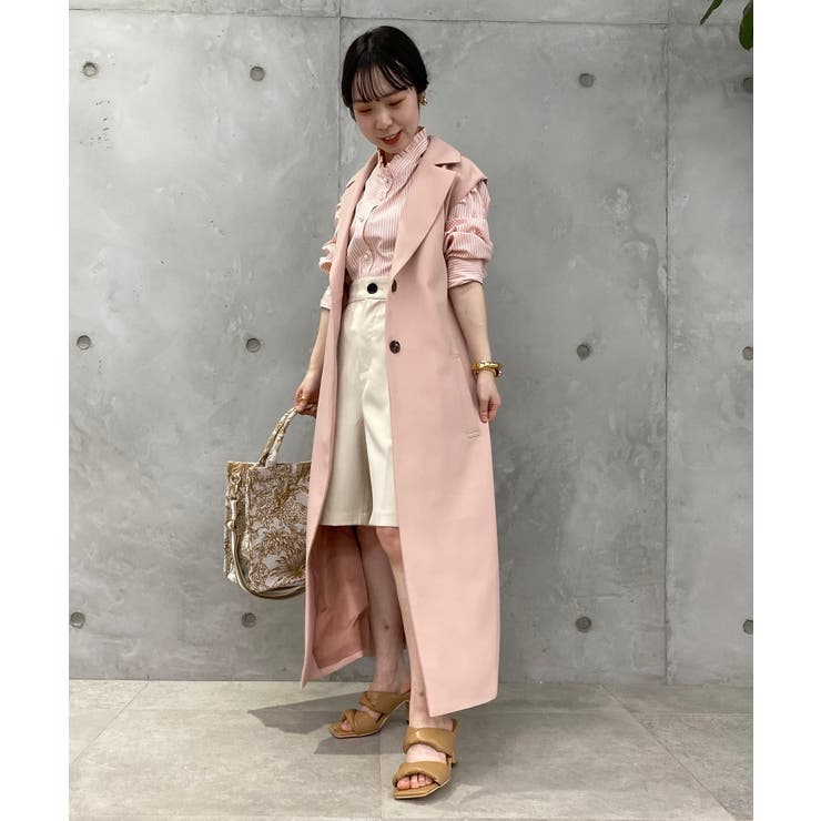 サイドスリットトレンチジレ LASUD｜サイドスリットトレンチジレ | Rakuten Fashion(楽天