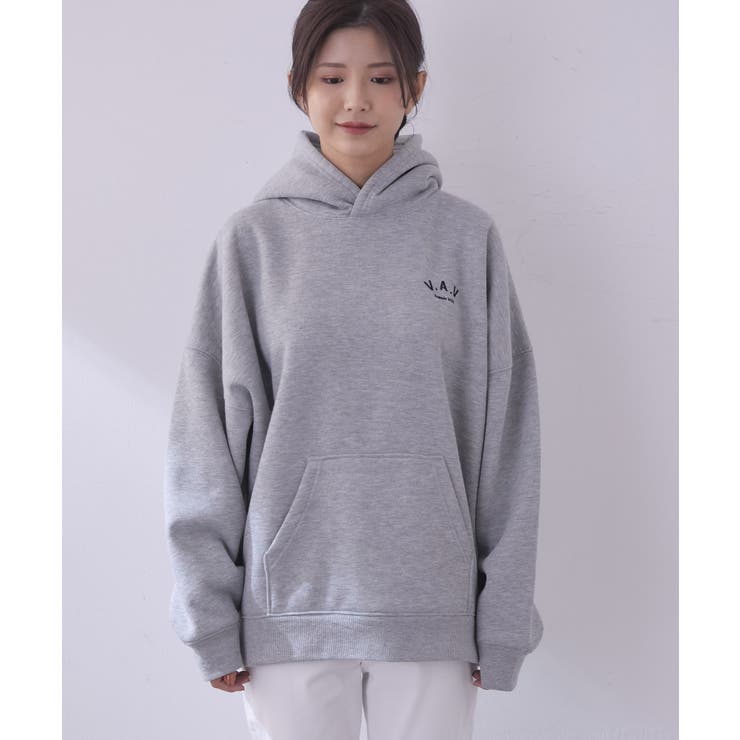 【WEB限定】VAV刺繍バックロゴ裏起毛フーディ | VIS  | 詳細画像10 