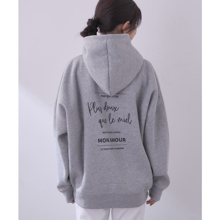 【WEB限定】VAV刺繍バックロゴ裏起毛フーディ | VIS  | 詳細画像12 