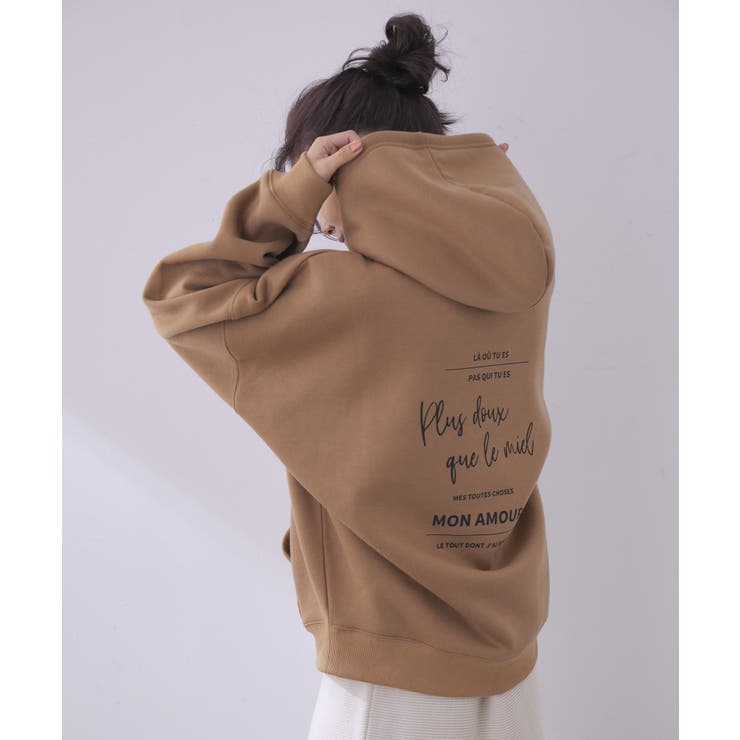 【WEB限定】VAV刺繍バックロゴ裏起毛フーディ | VIS  | 詳細画像22 