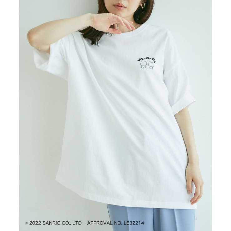 【WEB限定】【ハローキティコラボ】ビックシルエットバックプリントTシャツ | VIS  | 詳細画像12 