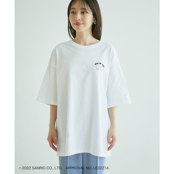 【WEB限定】【ハローキティコラボ】ビックシルエットバックプリントTシャツ | VIS  | 詳細画像13 