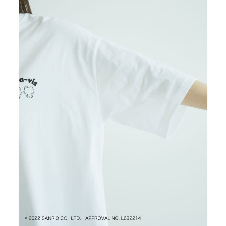 【WEB限定】【ハローキティコラボ】ビックシルエットバックプリントTシャツ | VIS  | 詳細画像18 