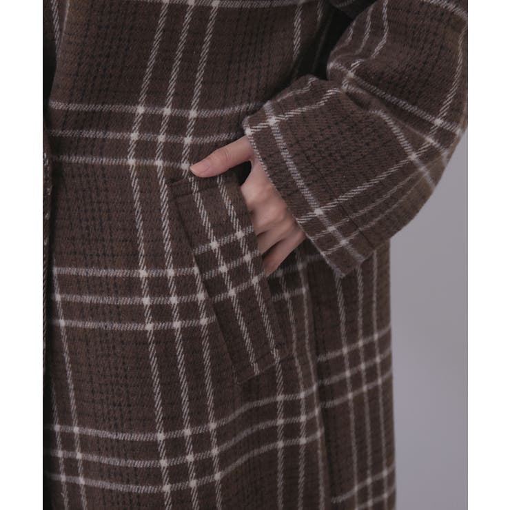 新品！VIS チェック柄 コート Sサイズ 楽天市場】チェックコート（ブランドビス）（レディースファッション