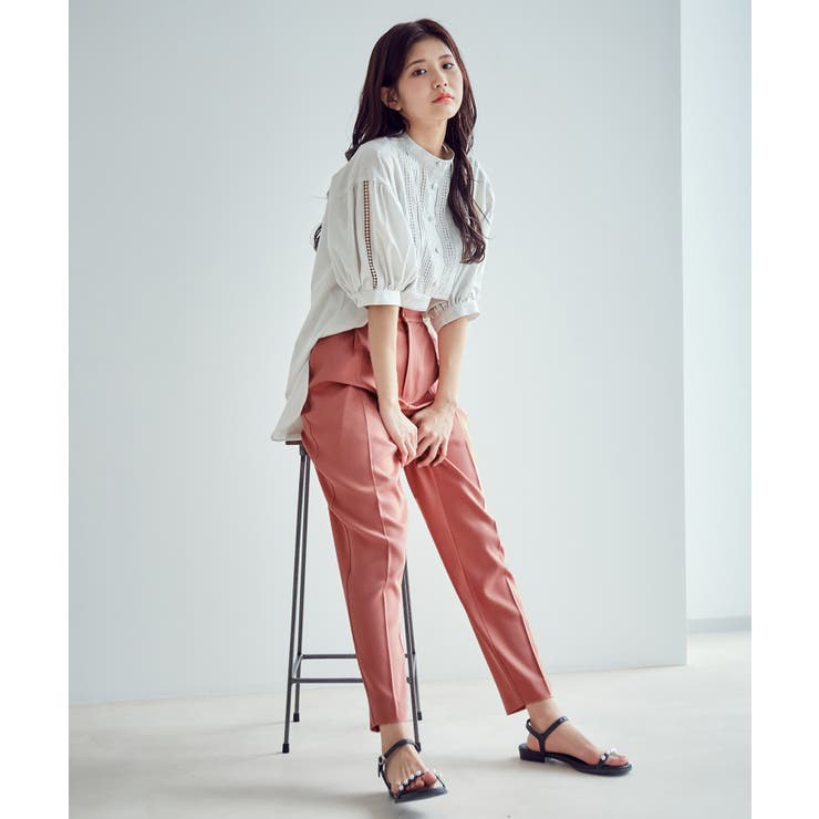 【WEB限定】【選べるカラー!コスパ最強パンツ】テーパードパンツ【洗濯機可】 | VIS  | 詳細画像11 