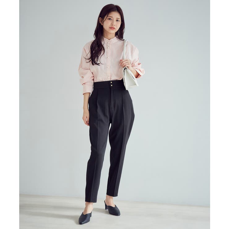 【WEB限定】【選べるカラー!コスパ最強パンツ】テーパードパンツ【洗濯機可】 | VIS  | 詳細画像7 