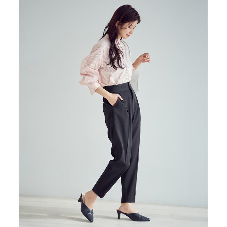 【WEB限定】【選べるカラー!コスパ最強パンツ】テーパードパンツ【洗濯機可】 | VIS  | 詳細画像9 