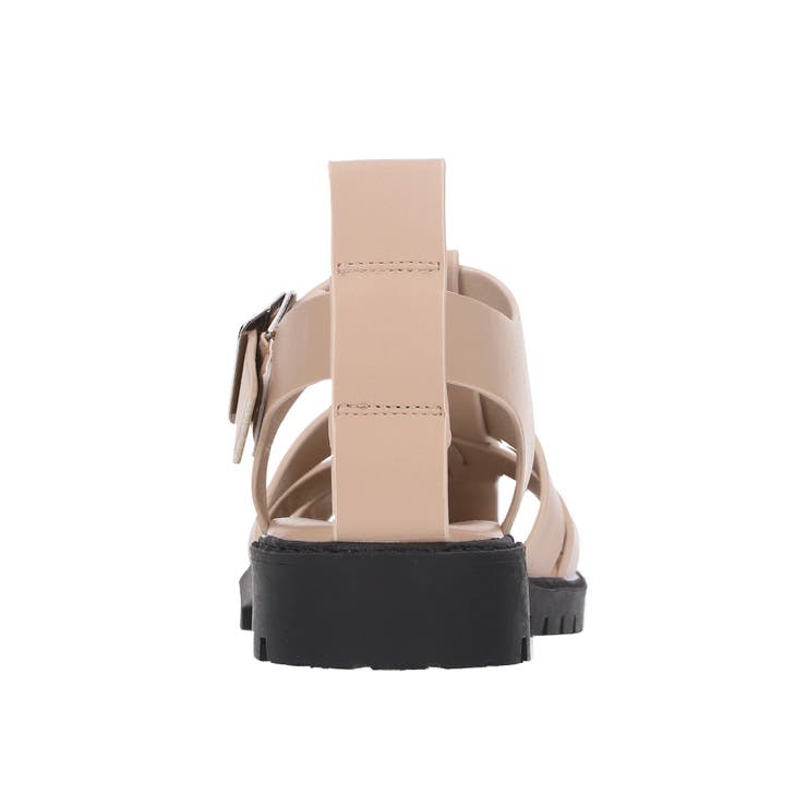 リサイクルフェイクレザーボリュームソールグルカサンダル | VIS  | 詳細画像13 