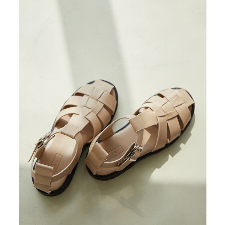 リサイクルフェイクレザーボリュームソールグルカサンダル | VIS  | 詳細画像4 