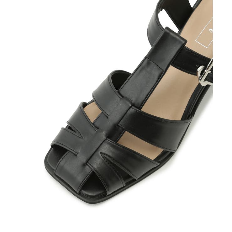 スクエアトゥヒールグルカサンダル | VIS  | 詳細画像5 