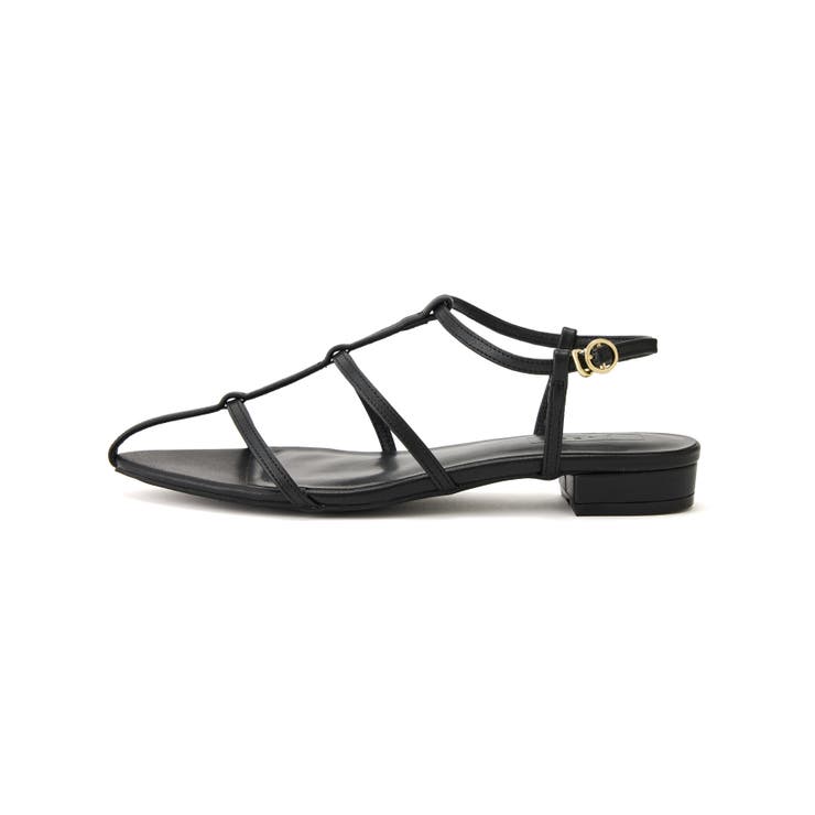 ボーンアンクルストラップフラットサンダル | VIS  | 詳細画像2 