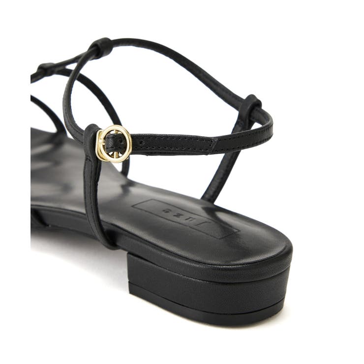 ボーンアンクルストラップフラットサンダル | VIS  | 詳細画像5 