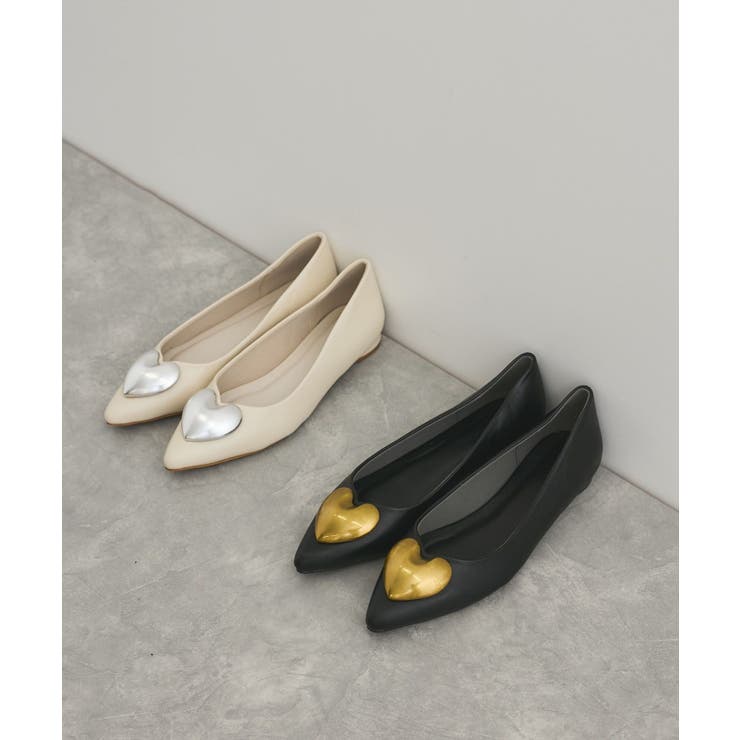 メタルハートパンプス | VIS  | 詳細画像2 