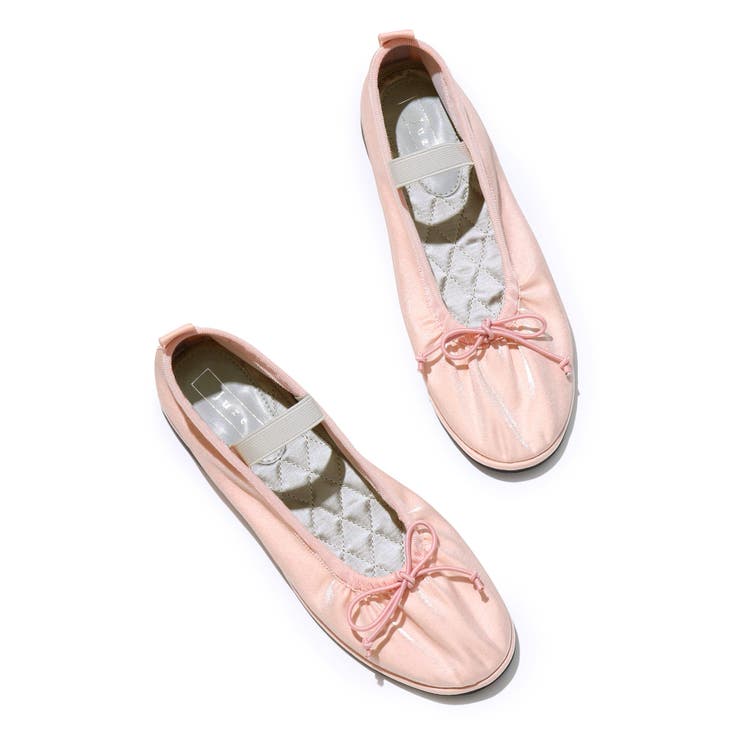 【完売品】ZARA ダブルストラップバレリーナ サテンフラットシューズ 24.0 ZARA ザラ ダブルストラップバレリーナ バレエシューズ サテン