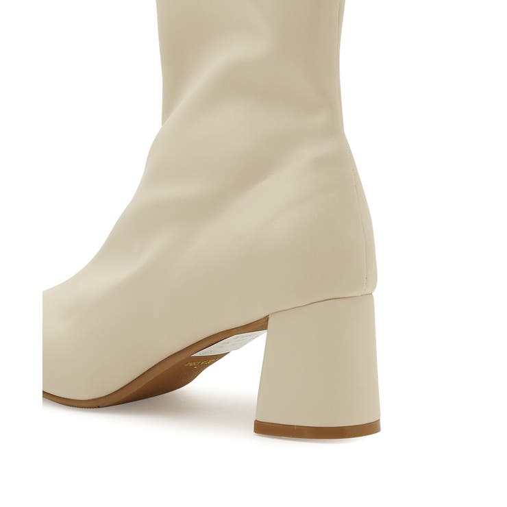 【抗菌防臭】スクエアトゥストレッチヒールブーツ | VIS  | 詳細画像5 
