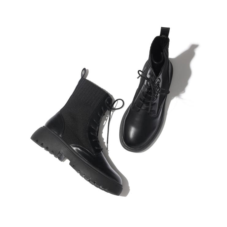 レースアップボリュームソールブーツ | VIS  | 詳細画像7 