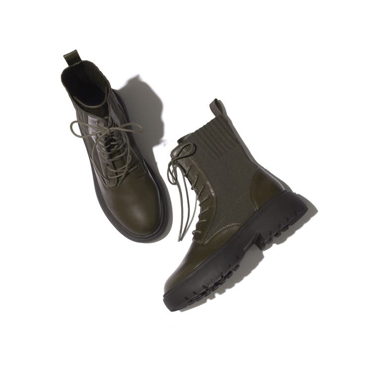 レースアップボリュームソールブーツ | VIS  | 詳細画像8 