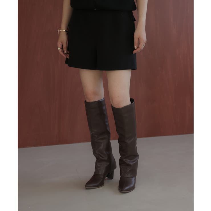 2WAY】ロングカバー付きショートブーツ[品番：VISW0037545]｜VIS